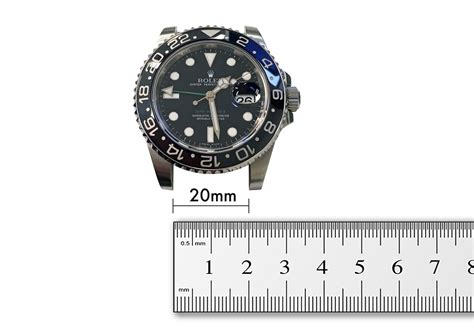 rolex gmt band width